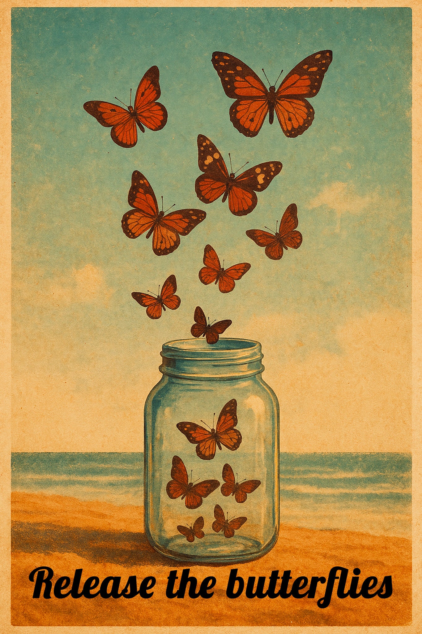 Release the butterflies