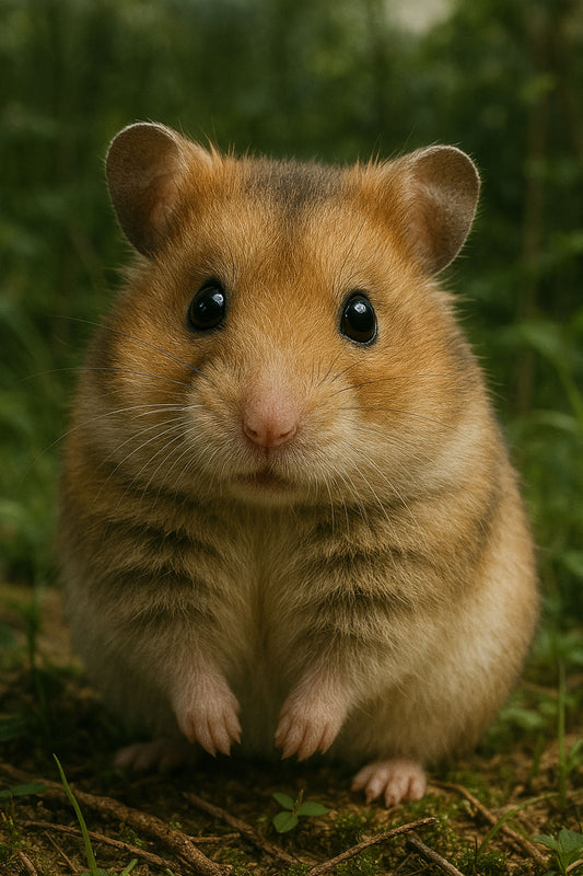 Dyreplakat: Hamster
