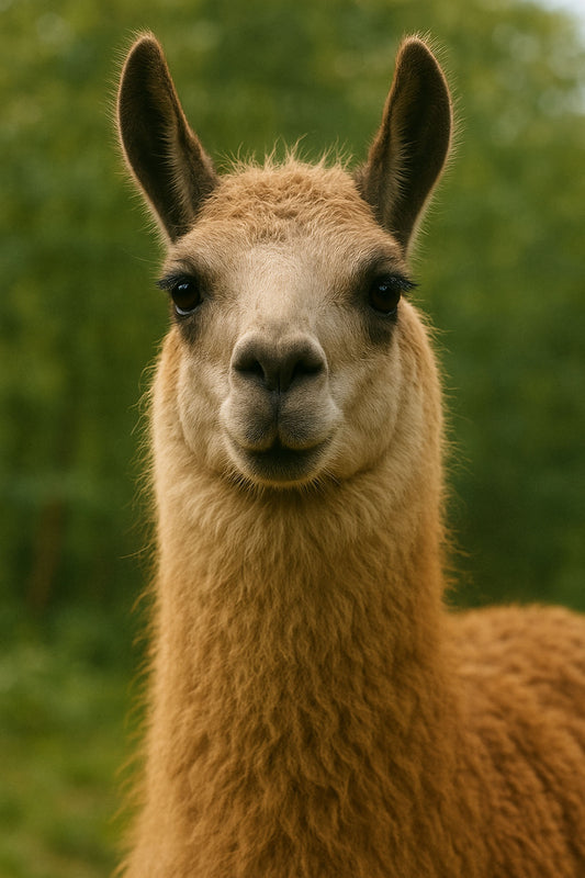 Dyreplakat: Lama